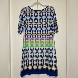 Eliza J Short Sleeve Cocktail Dress